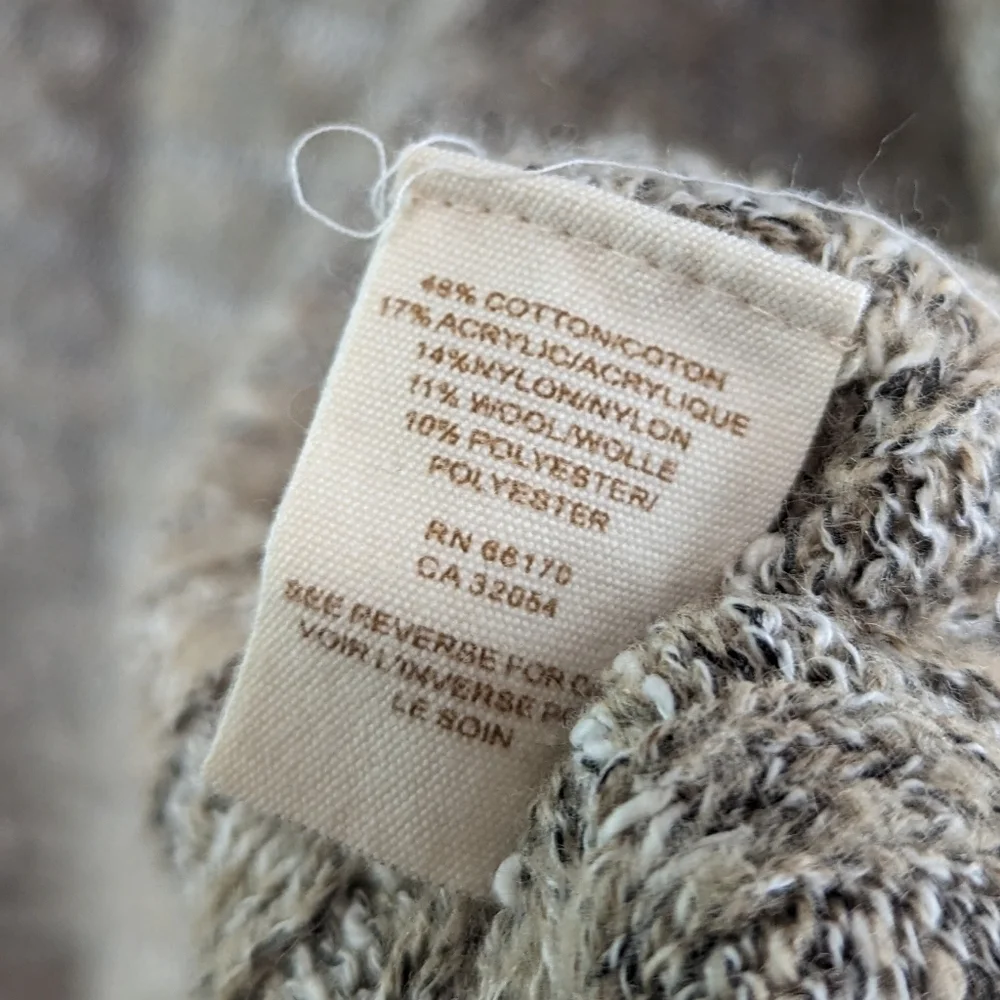 Free People Sweater Women Small Cardigan Waterfall Longline Tunic Duster Wool - Picture 10 of 12